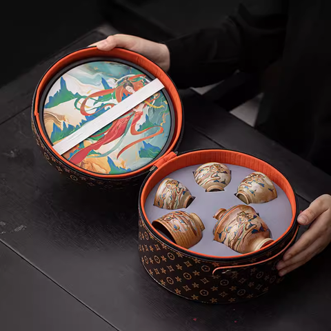 Dunhuang Flying Journey Kung Fu Tea Set