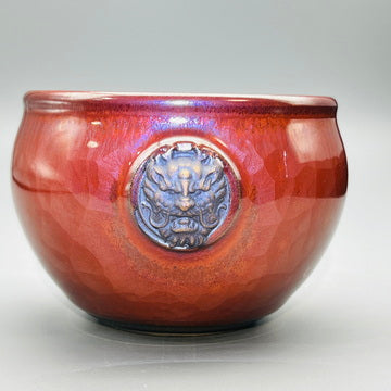 Propitious Cloud Cup (War Drum with Beast Head)