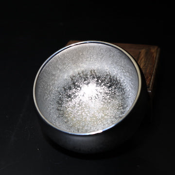 Silver Oil-Drop Cup