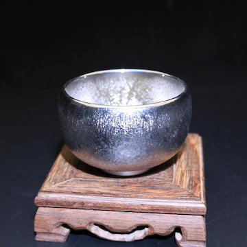 Silver Oil-Drop Cup