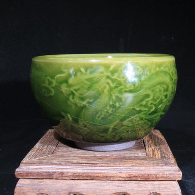 Embossed Dragon and Phoenix Cup