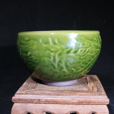 Embossed Dragon and Phoenix Cup