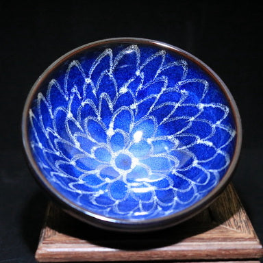 Blue Porcelain Floral Motifs